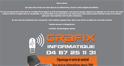 Desktop Screenshot of 3sifakas01.grafix.fr